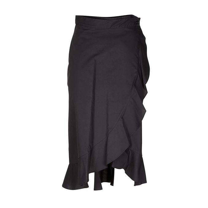 SKEPTICAL SKIRT WITH RUFFLES