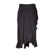 SKEPTICAL SKIRT WITH RUFFLES