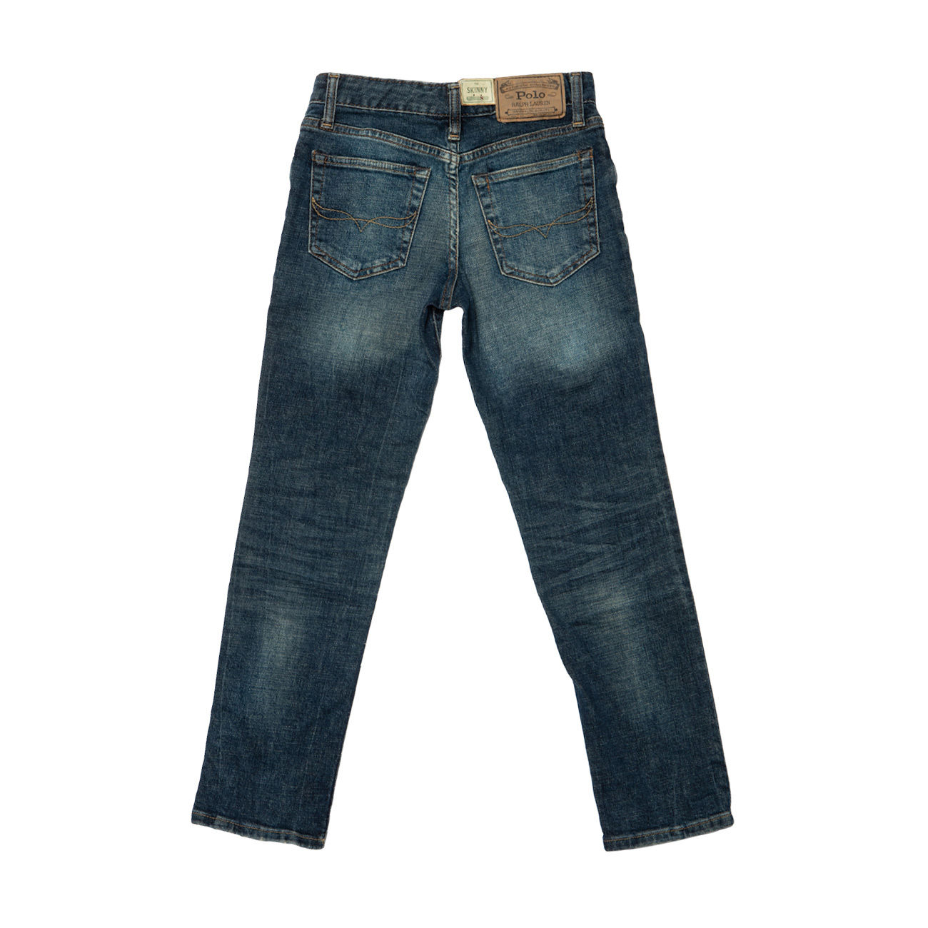 POLO RALPH LAUREN SKINNY FIT JEANS Kid Dark denim | Mascheroni Moda