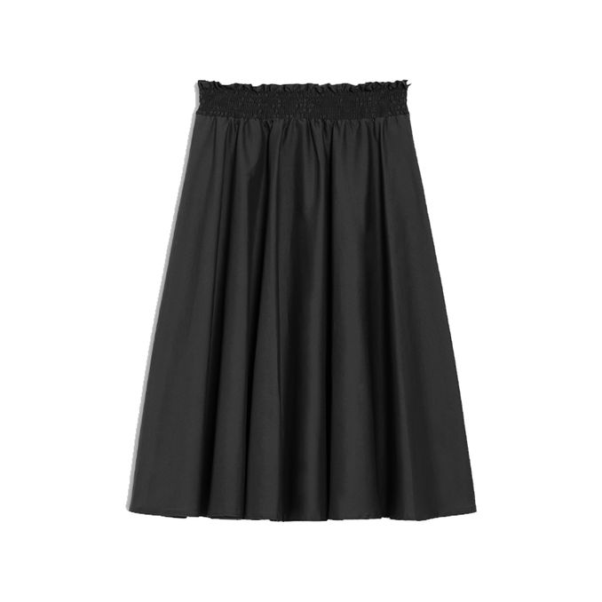 SKIRT ALPACA Woman Black