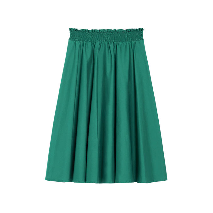 SKIRT ALPACA Woman Green