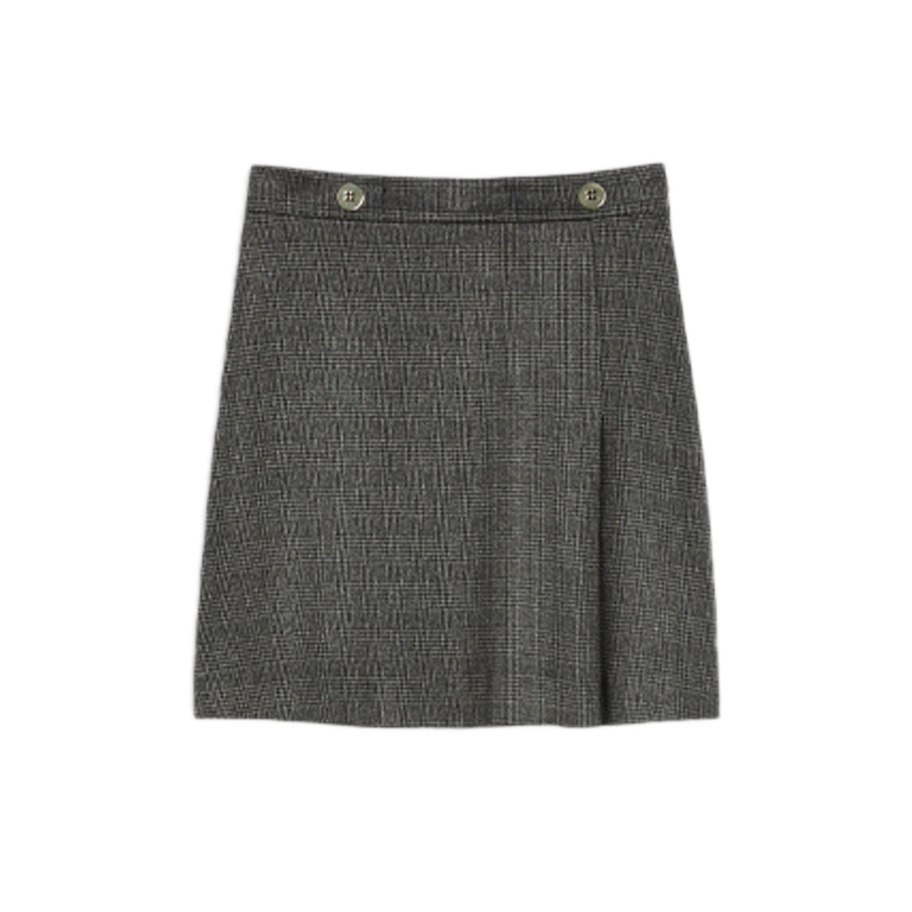 IBLUES SKIRT ELEONOR Woman Grey Melange | Mascheroni Store