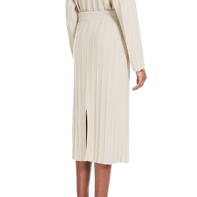 SKIRT MELK Woman Albino 