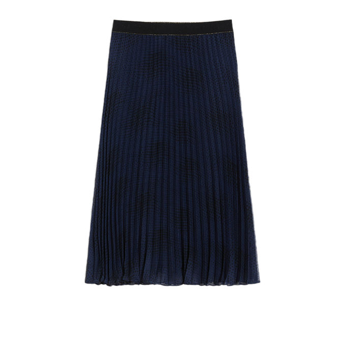 IBLUES SKIRT QUADRO Woman Blue | Mascheroni Store