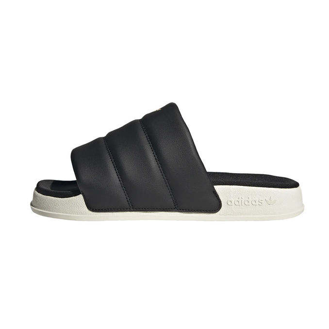 SLIDES ADILETTE ESSENTIAL Woman Black White