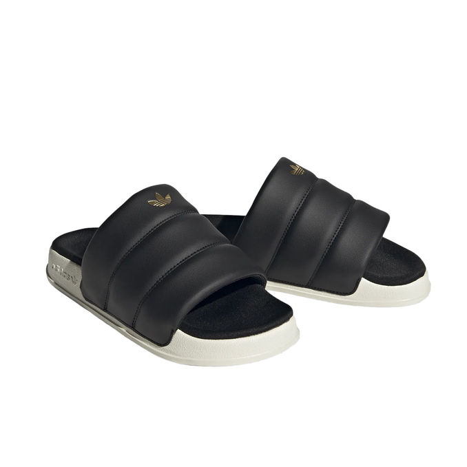SLIDES ADILETTE ESSENTIAL Woman Black White