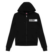 SLIM FIT SWEATSHIRT WITH HOLOGRAPHIC WRITING Woman Black SLIM FIT SWEATSHIRT WITH HOLOGRAPHIC WRITING Woman Black