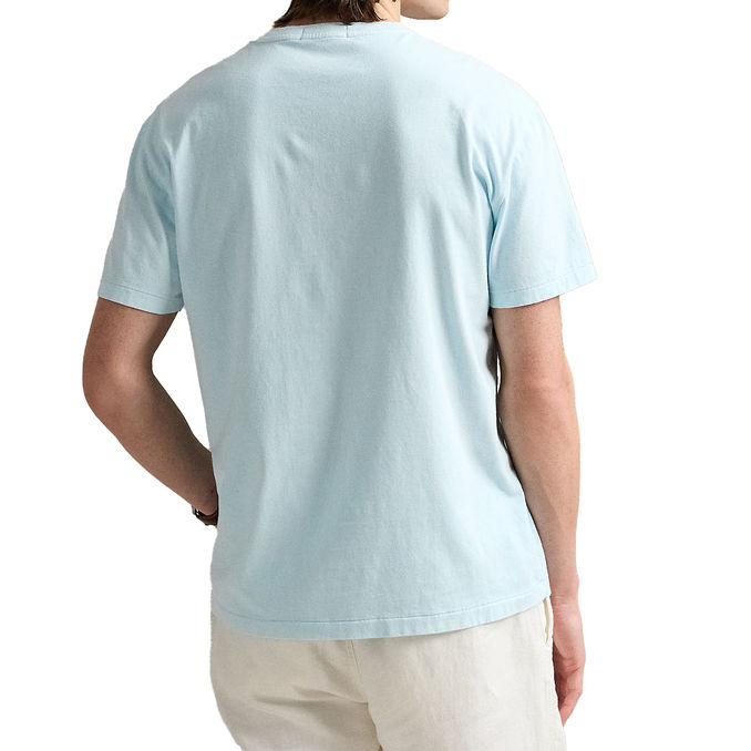 SLIM FIT T-SHIRT WITH POCKET Man Sky