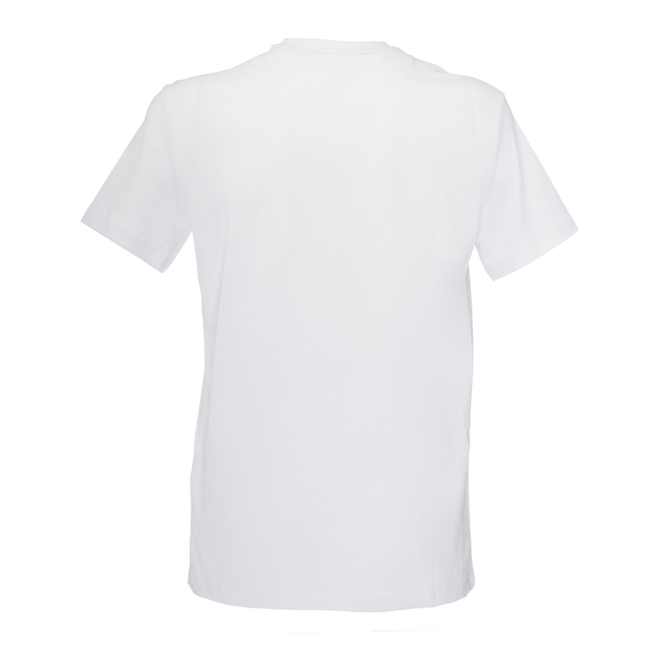 ARMANI EXCHANGE SLIM FIT T-SHIRT WITH REPEATED LOGO Man White | Mascheroni  Store