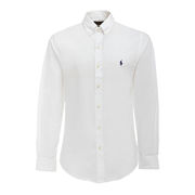 SLIM SHIRT IN POPLIN Man White SLIM SHIRT IN POPLIN Man White