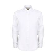SLIM SHIRT IN STRETCH COTTON WITH FRENCH COLLAR Man White SLIM SHIRT IN STRETCH COTTON WITH FRENCH COLLAR Man White