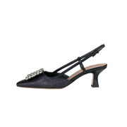 SLINGBACK STEFI Woman Black SLINGBACK STEFI Woman Black