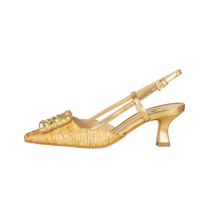 SLINGBACK STEFI Woman Camel 