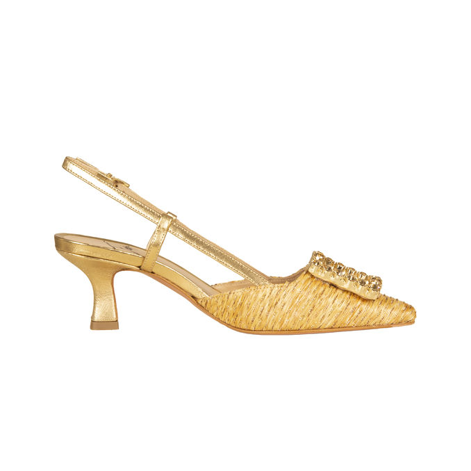 SLINGBACK STEFI Woman Camel 