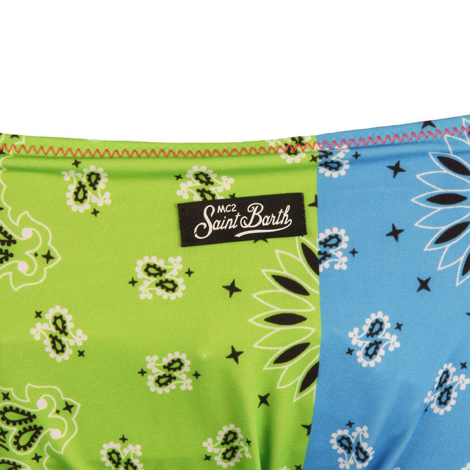 SLIP VIRGO STRING Woman Bandana Round Fluo