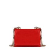 SMALL BAG WITH VARANUS PRINT AND CHAIN SHOULDER Woman Red SMALL BAG WITH VARANUS PRINT AND CHAIN SHOULDER Woman Red