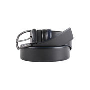 SMOOTH REVERSIBLE BELT Man Black and Blue SMOOTH REVERSIBLE BELT Man Black and Blue
