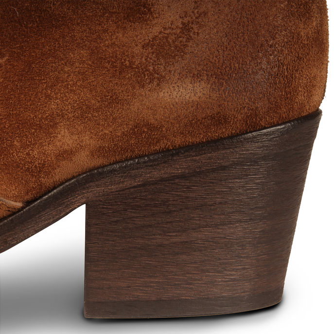 SMOOTH VELOUR ANKLE BOOT Woman Martora