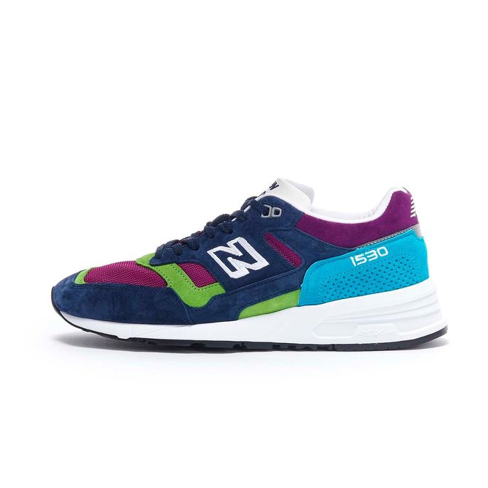 SNEAKER 997LIFESTYLE PIGSKIN MESH Man Blue Multicolor