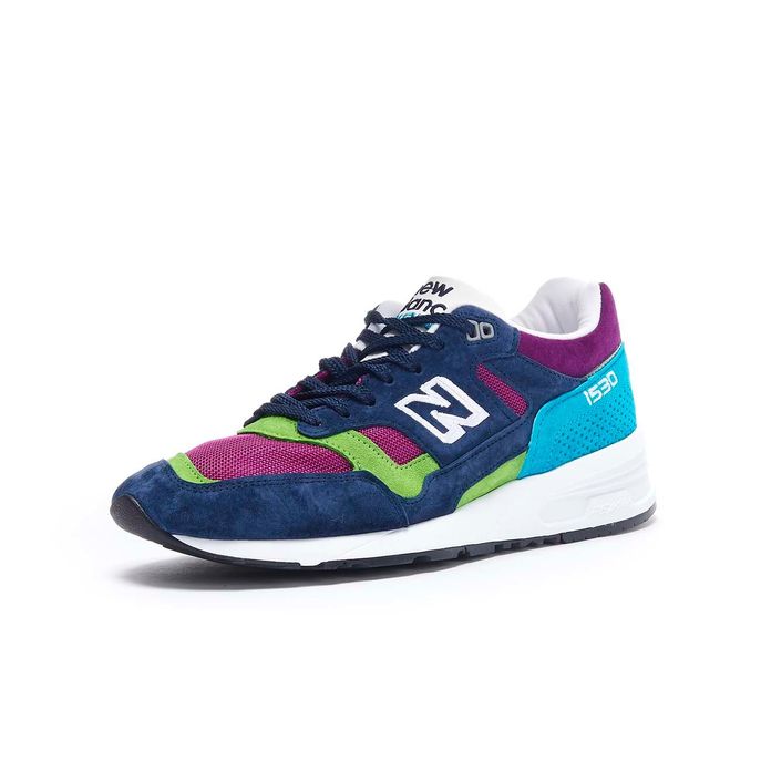 SNEAKER 997LIFESTYLE PIGSKIN MESH Man Blue Multicolor