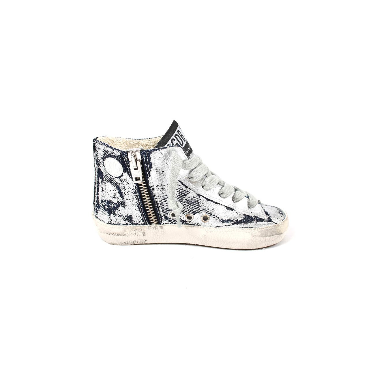 golden goose francy silver