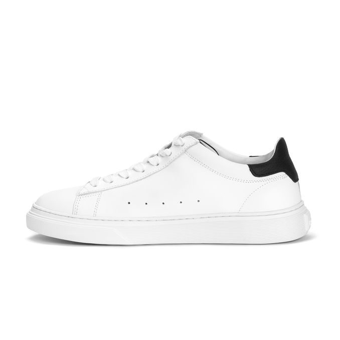 SNEAKER H365 ALLACCIATO CANALETTO Man White black
