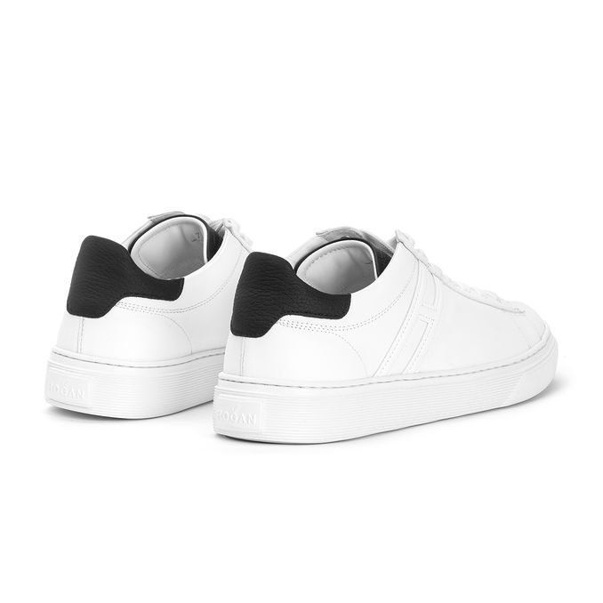 SNEAKER H365 ALLACCIATO CANALETTO Man White black