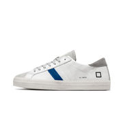 SNEAKER HILL LOW VINTAGE CALF IN LEATHER Man White Bluette SNEAKER HILL LOW VINTAGE CALF IN LEATHER Man White Bluette