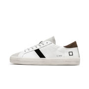 SNEAKER HILL LOW VINTAGE CALF IN LEATHER Man White Brown SNEAKER HILL LOW VINTAGE CALF IN LEATHER Man White Brown