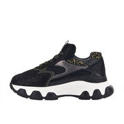 SNEAKER HYPERACTIVE ANIMALIER Woman Black Leopard SNEAKER HYPERACTIVE ANIMALIER Woman Black Leopard