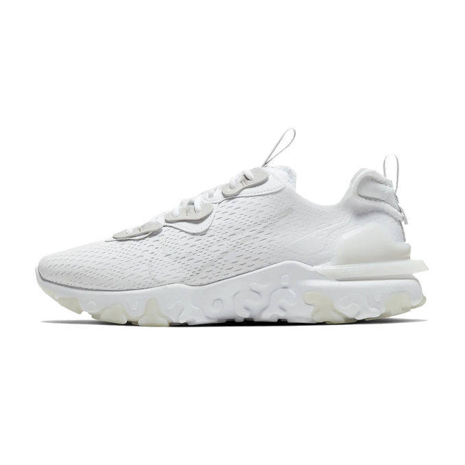 SNEAKER REACT VISION Man White Light Smoke Grey