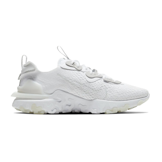 SNEAKER REACT VISION Man White Light Smoke Grey