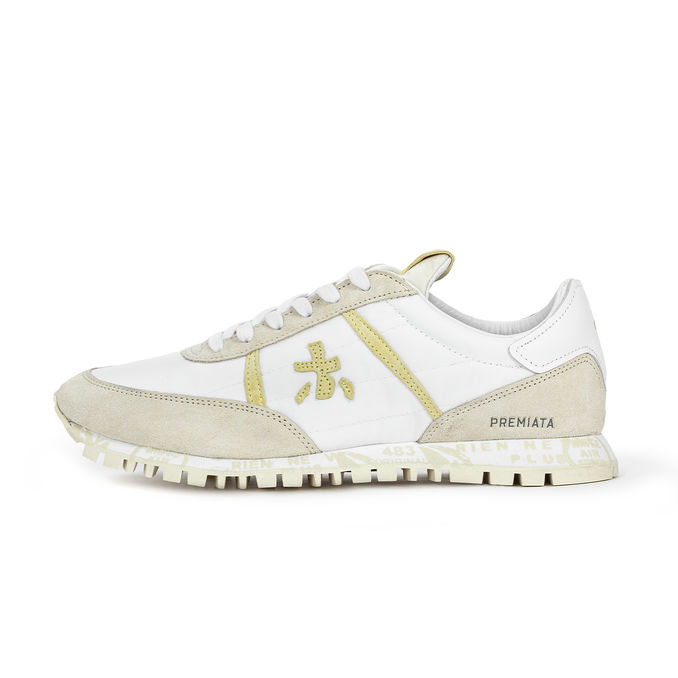 SNEAKER SEAND Woman White Lime