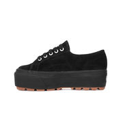 SNEAKER SUEDE PLATFORM Woman Full Black SNEAKER SUEDE PLATFORM Woman Full Black