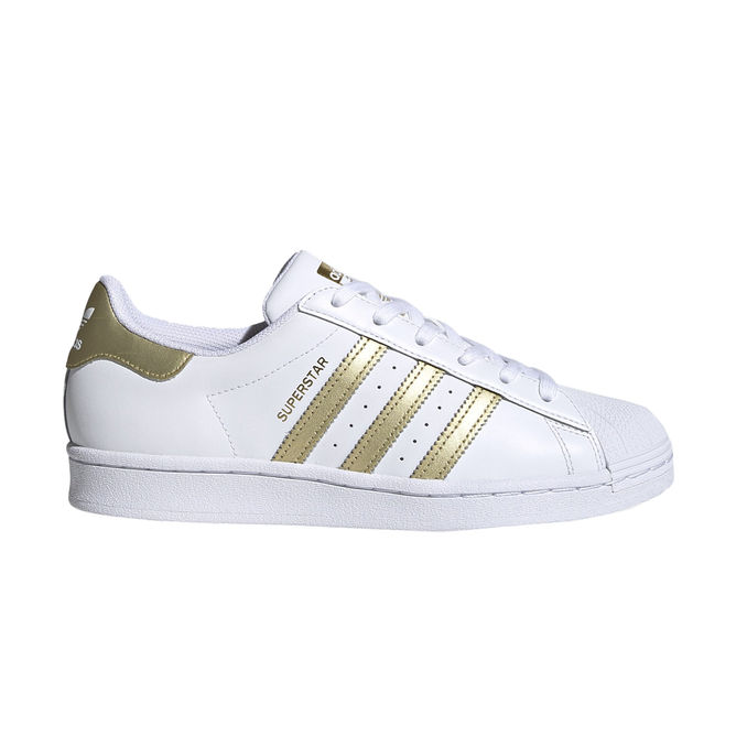 SNEAKER SUPERSTAR Woman Cloud White Gold