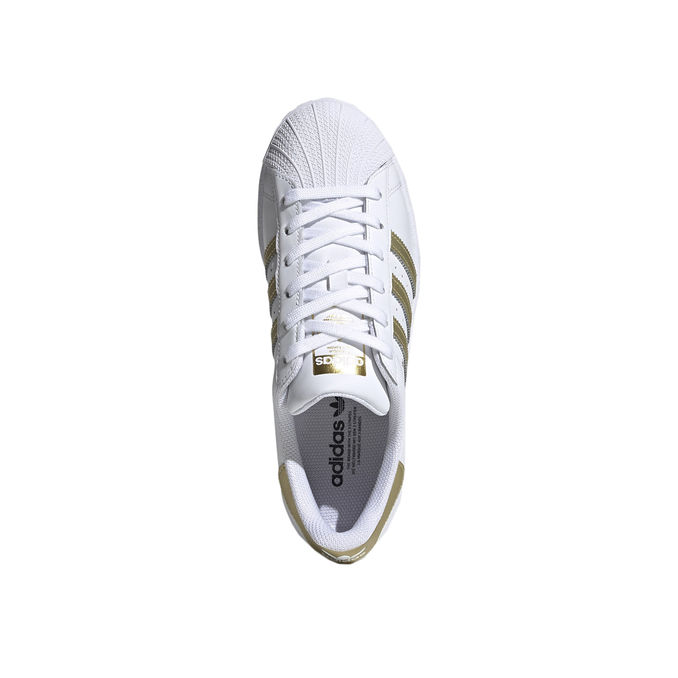 SNEAKER SUPERSTAR Woman Cloud White Gold