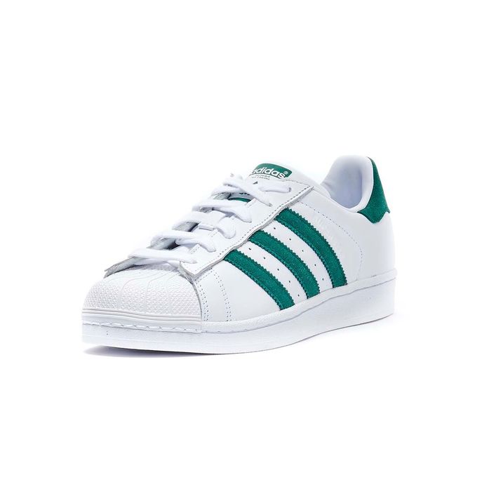 SNEAKER SUPERSTAR Woman White Green