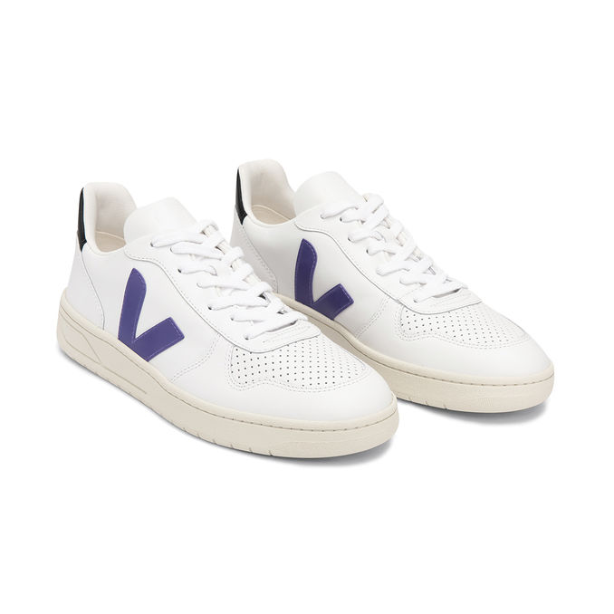 SNEAKER V-10 Man White Purple Black