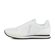 SNEAKER WITH APPLIED LOGO Man Full Optic White SNEAKER WITH APPLIED LOGO Man Full Optic White