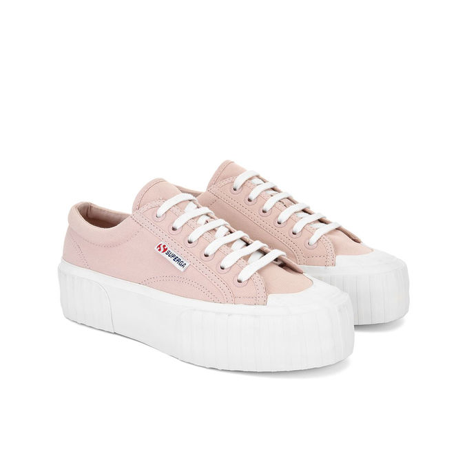 SNEAKERS 2630 STRIPE Woman Alpink Skin White