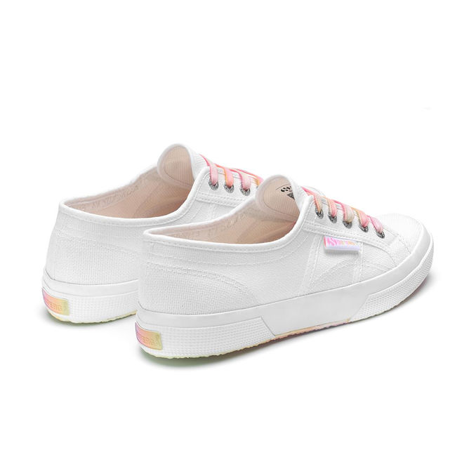 SNEAKERS 2750 SHADED LACE Woman White Candy Multicolor