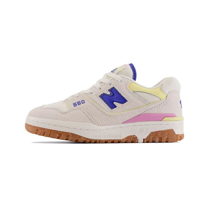 SNEAKERS 550 LIFESTYLE MTZ Woman White Blue Yellow Pink