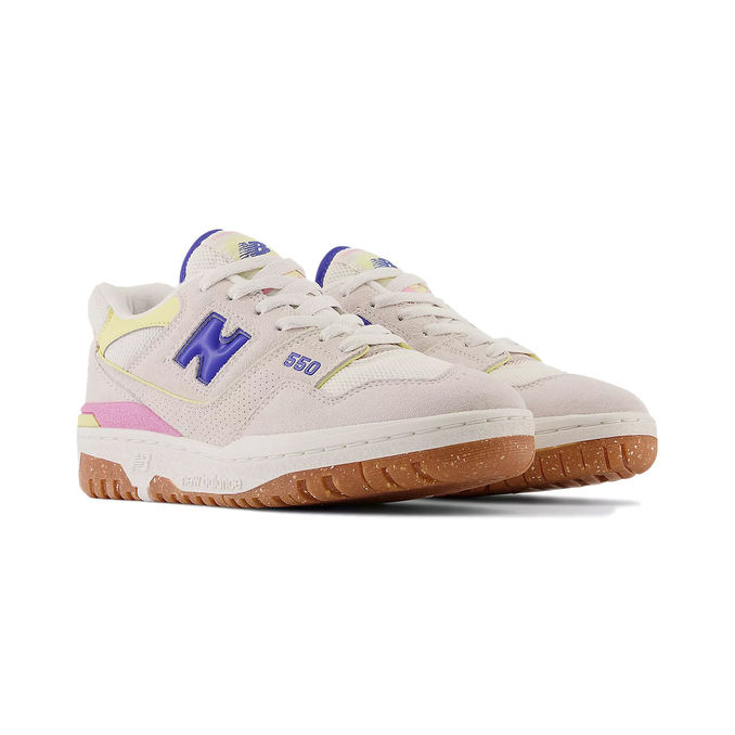 SNEAKERS 550 LIFESTYLE MTZ Woman White Blue Yellow Pink