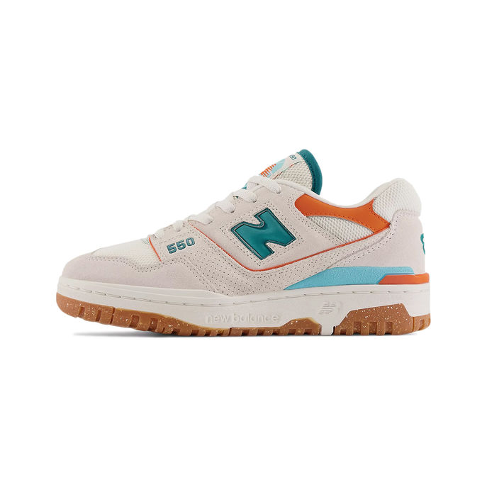 SNEAKERS 550 LIFESTYLE MTZ Woman White Green Orange Blue