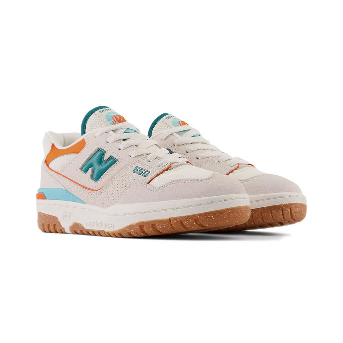 SNEAKERS 550 LIFESTYLE MTZ Woman White Green Orange Blue