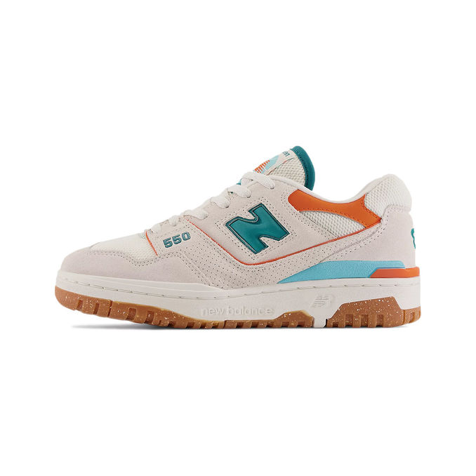SNEAKERS 550 LIFESTYLE MTZ Woman White Green Orange Blue