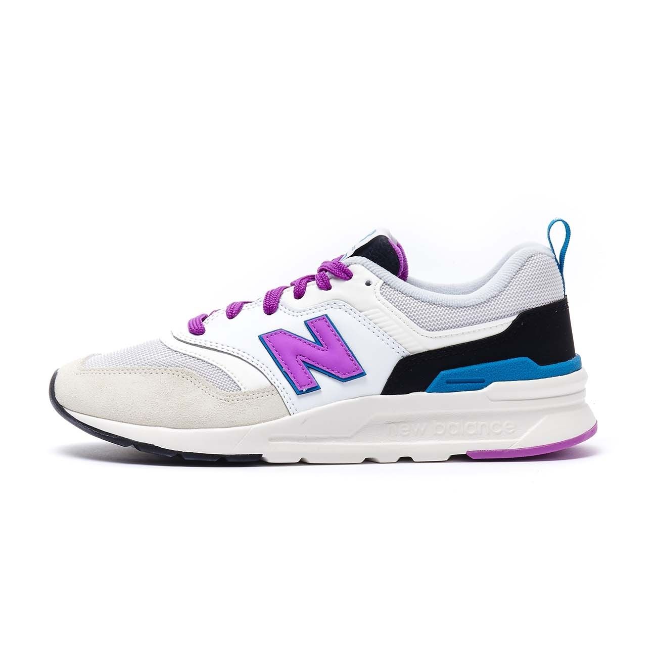 new balance 997 white purple