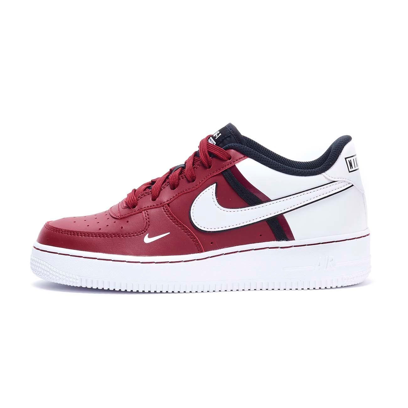 nike air force 1 lv8 red and white