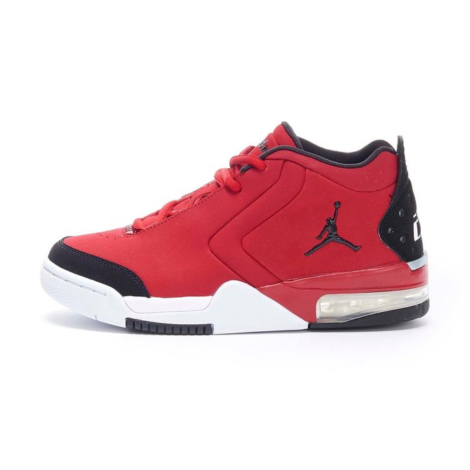 jordan trainers red and black