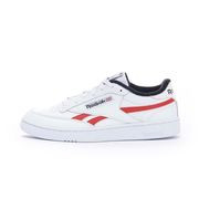 SNEAKERS CLUB C REVENGE Man White Black Red SNEAKERS CLUB C REVENGE Man White Black Red